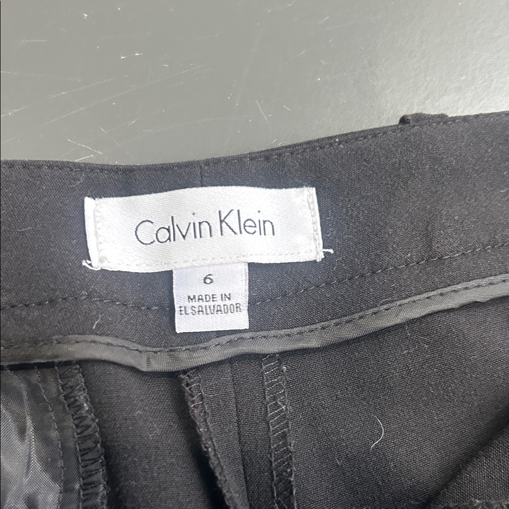 Calvin Klein Elegant Black Trousers